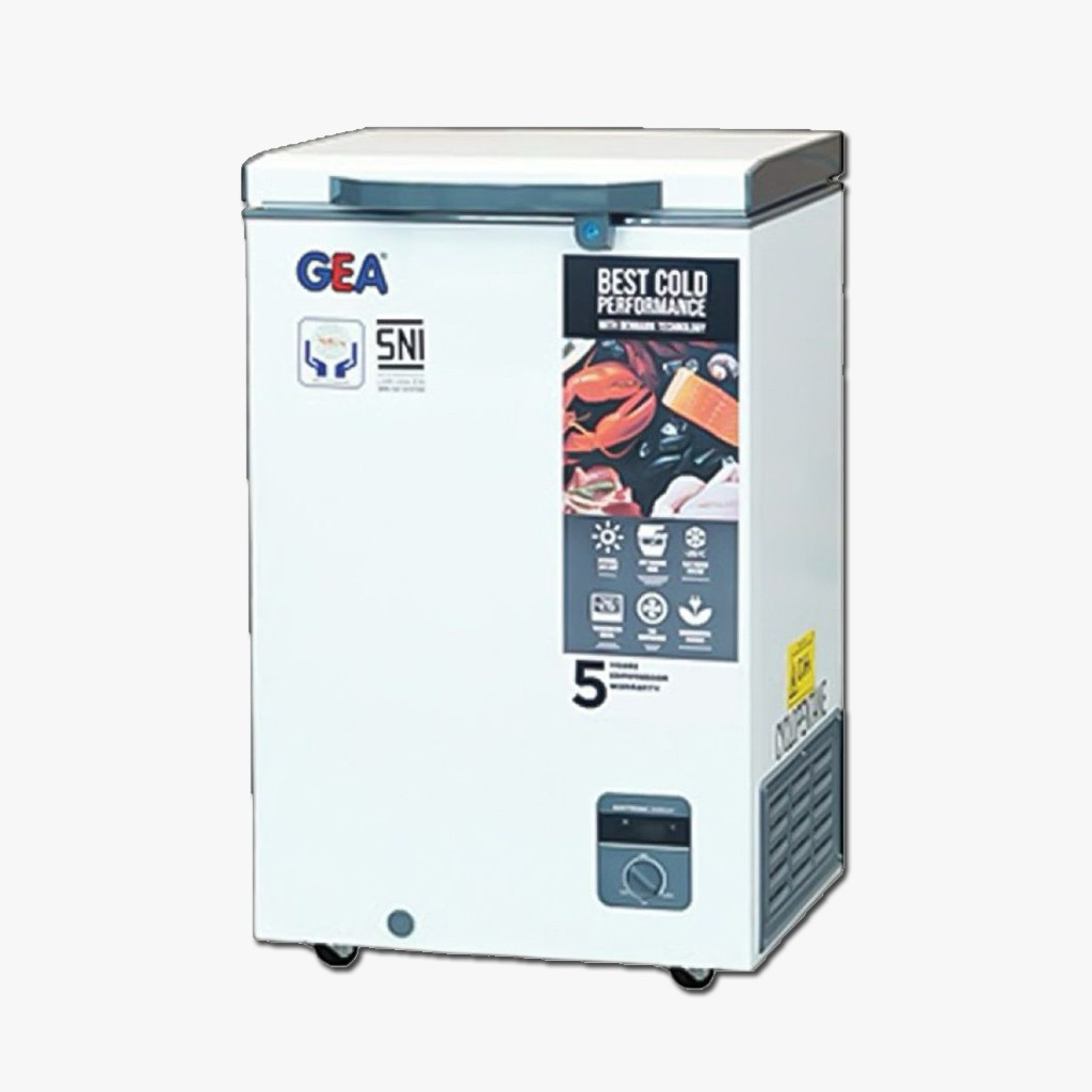 Jual GEA Chest Freezer Box 100 Liter AB-108 R | Freezer Box GEA 100 ...