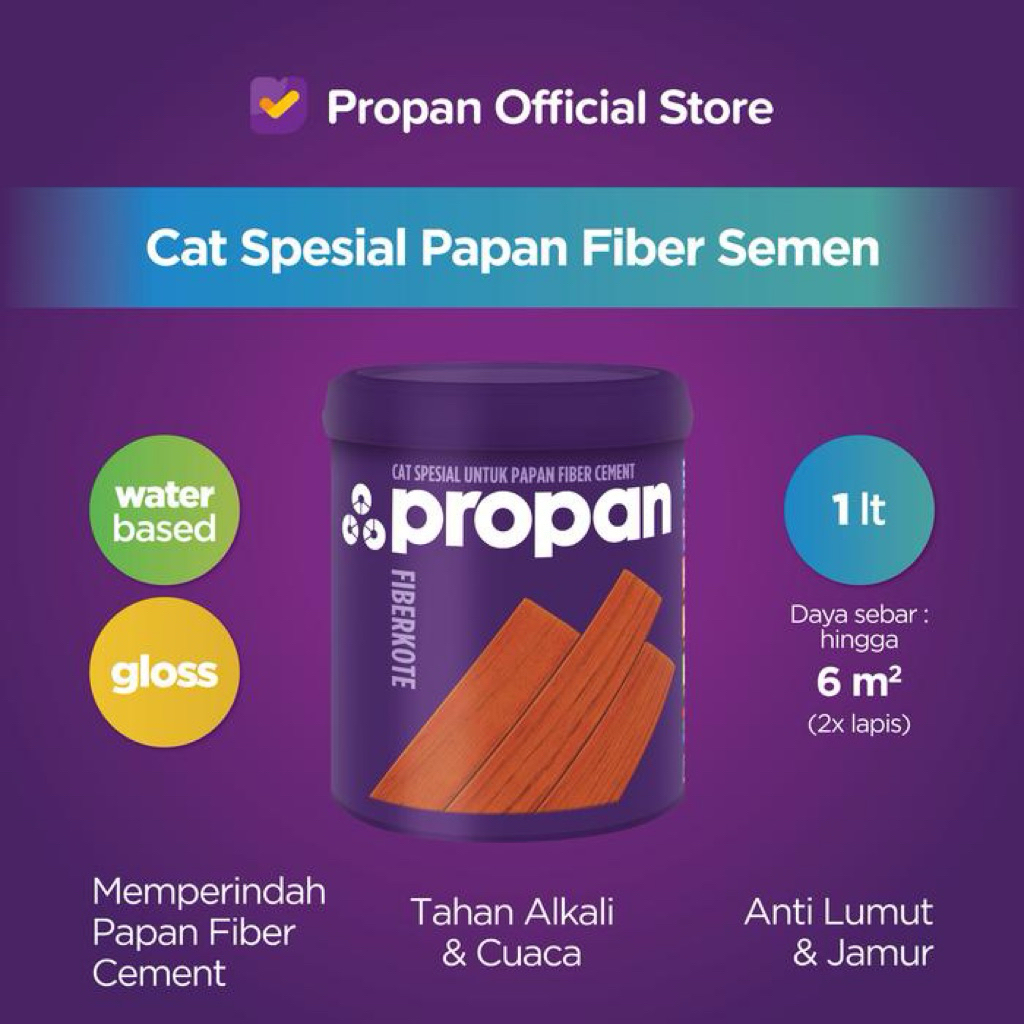 Jual CAT PROPAN FIBERKOTE 1 LITER | Shopee Indonesia