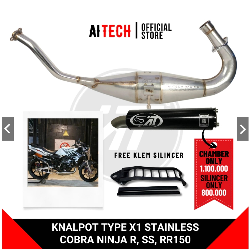 Jual Knalpot Aitech Terlengkap & Harga Terbaru Juli 2026 | Shopee Indonesia