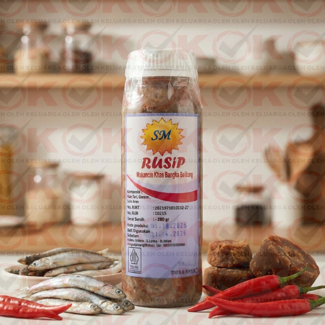 Jual Rusip ikan teri Khas Bangka | Shopee Indonesia