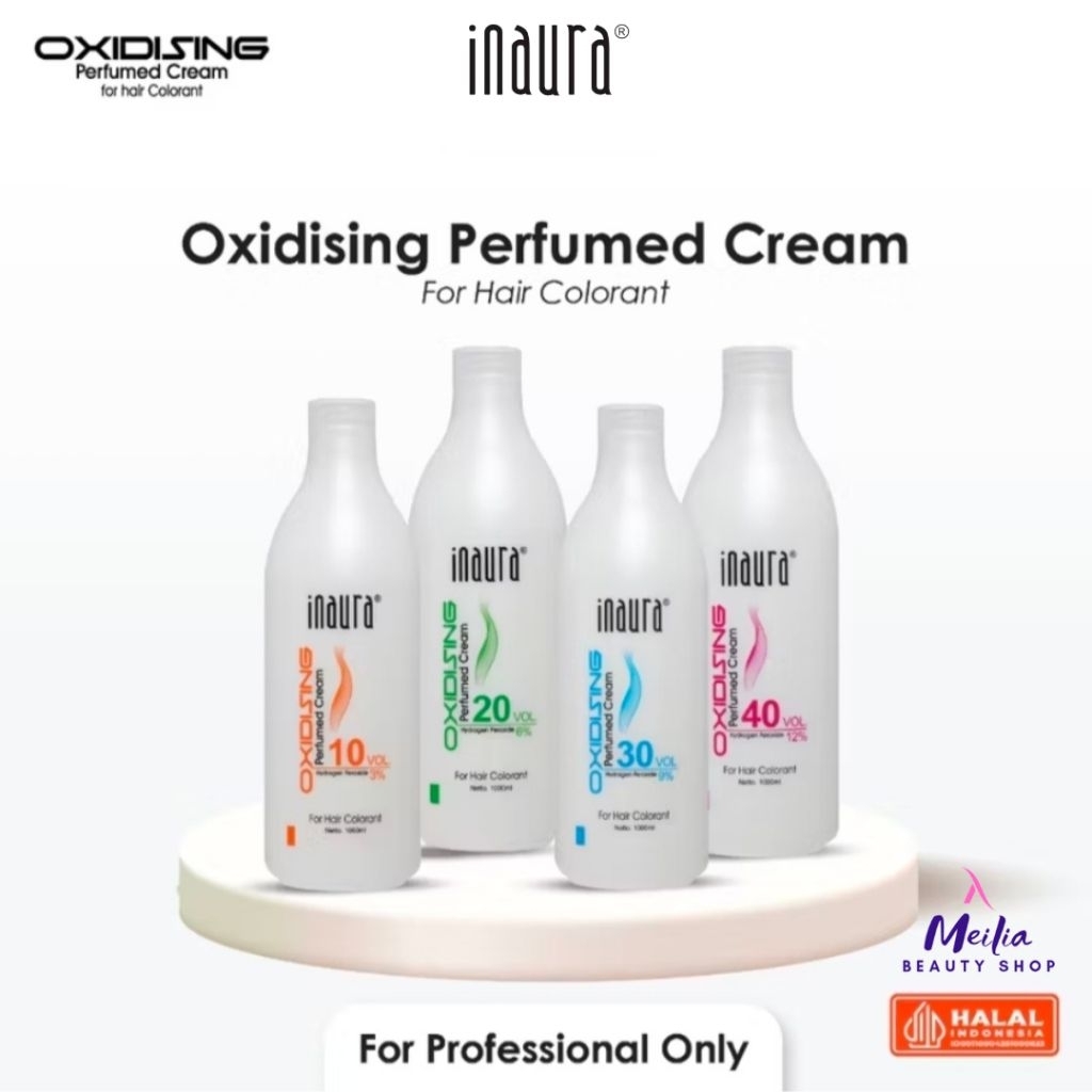 Jual INAURA Oxidising Cream Developer 1000ml - Campuran Pewarna Rambut ...