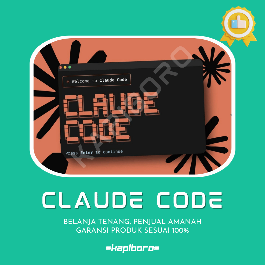 Jual CODING AI CLAUDE CODE GLM SONNET 4.5 Kapiboro | Shopee Indonesia