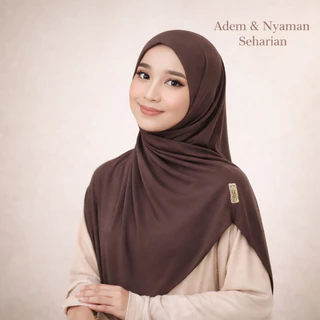 Hijab Bergo Instan Zalika Adem Nyaman Seharian