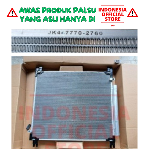 Jual CONDENSOR INNOVA REBORN 2015 BENSIN CONDENSER FORTUNER 2016 ...