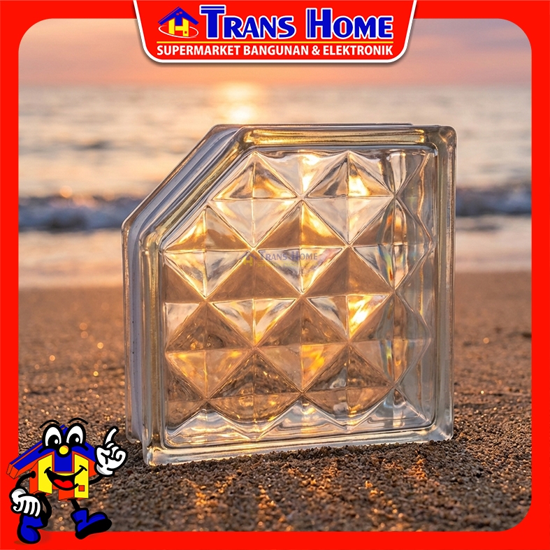 Jual Glass Block Mulia Wave Roster, Tangerine Roster, Diamond Roster ...
