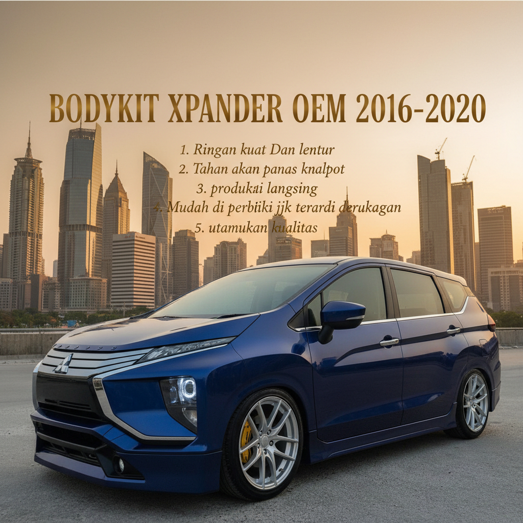 Jual bodykit xpander oem 2016 2017 2018 2019 2020 body kit mitsubishi ...