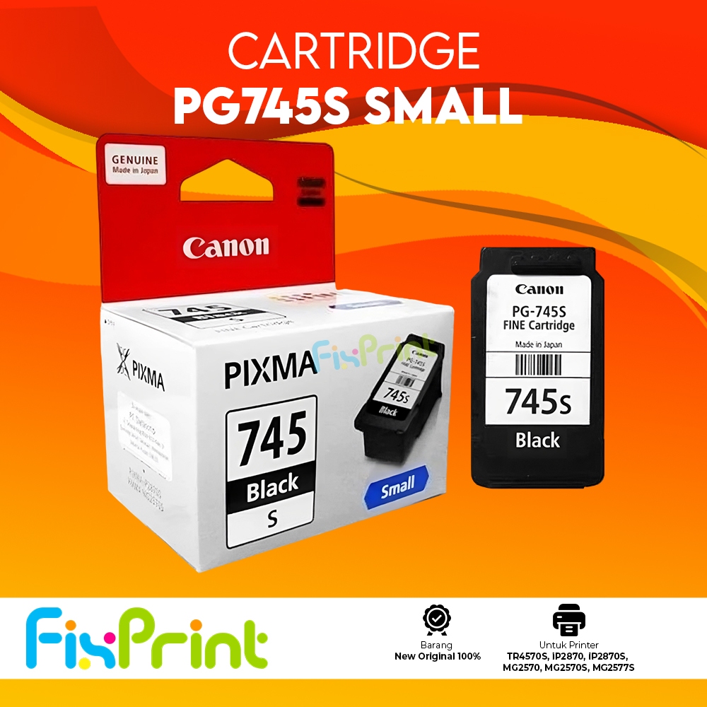 Jual Cartridge Original 745s 746s Printer Canon MG2577S TR4670S TS307 ...