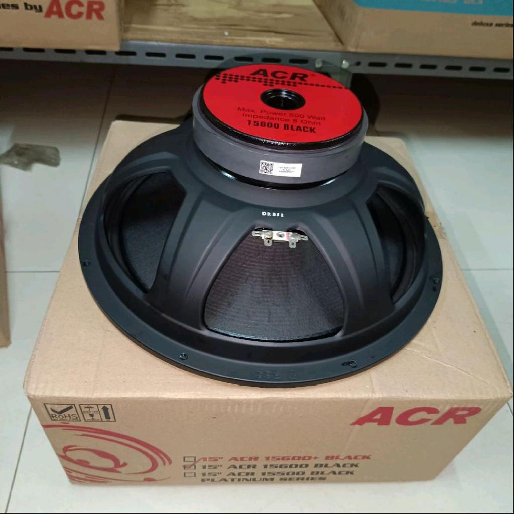 Jual Speaker Komponen Woofer ACR 15600 Black 15in 15inch 15 inchi