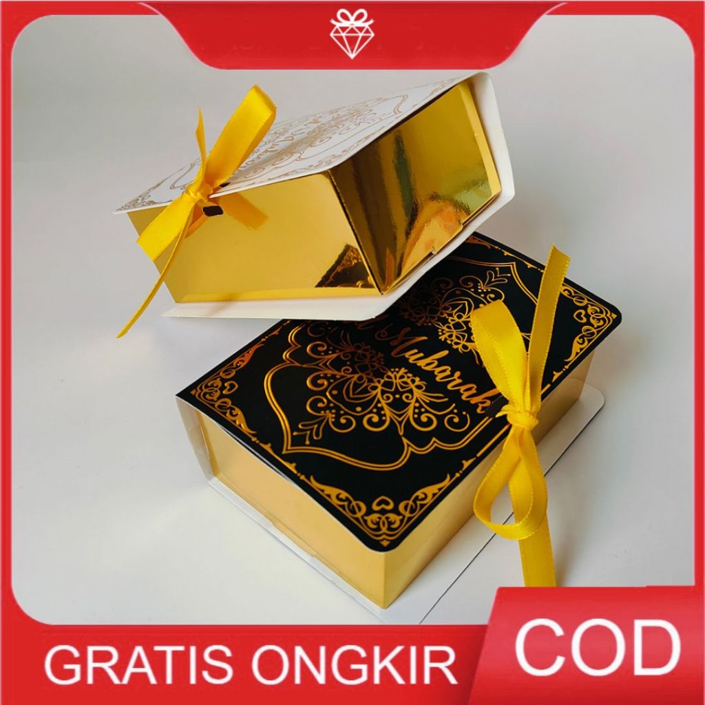 Kotak Hampers Lebaran Idul Fitri Model Buku Gift Box Ramadan Unik Mewah Premium Souvenir Kado GB323