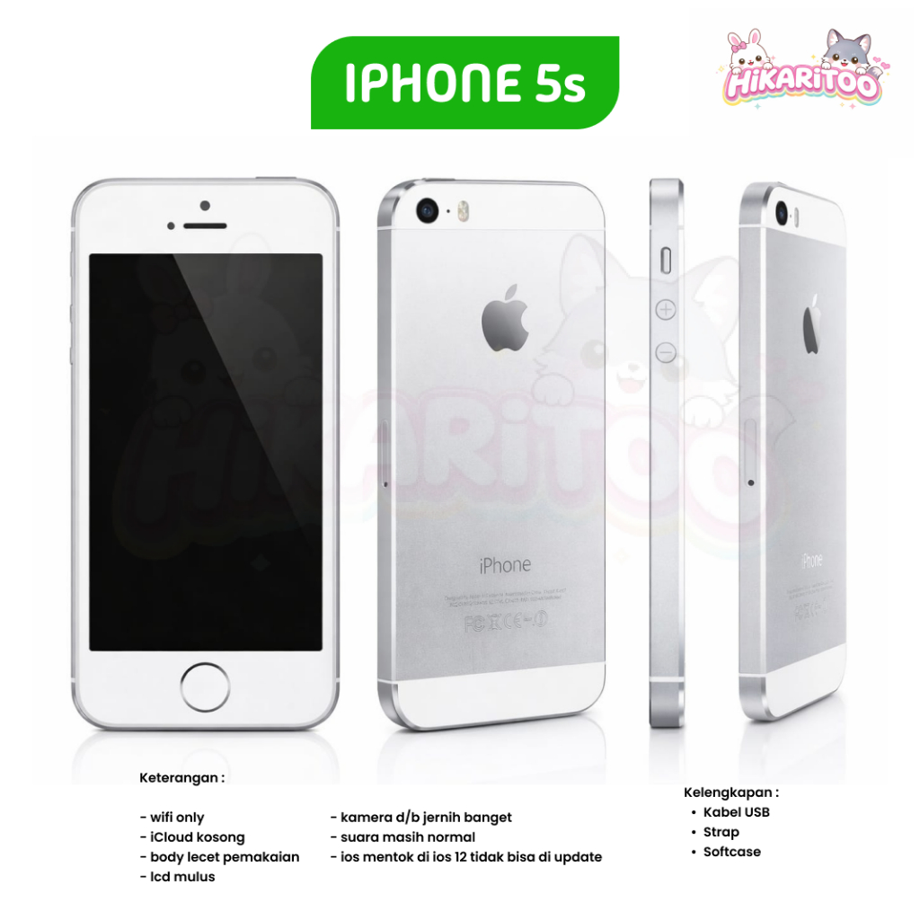 Jual IPhone 5S Second Terlengkap & Harga Terbaru Juli 2026 | Shopee ...