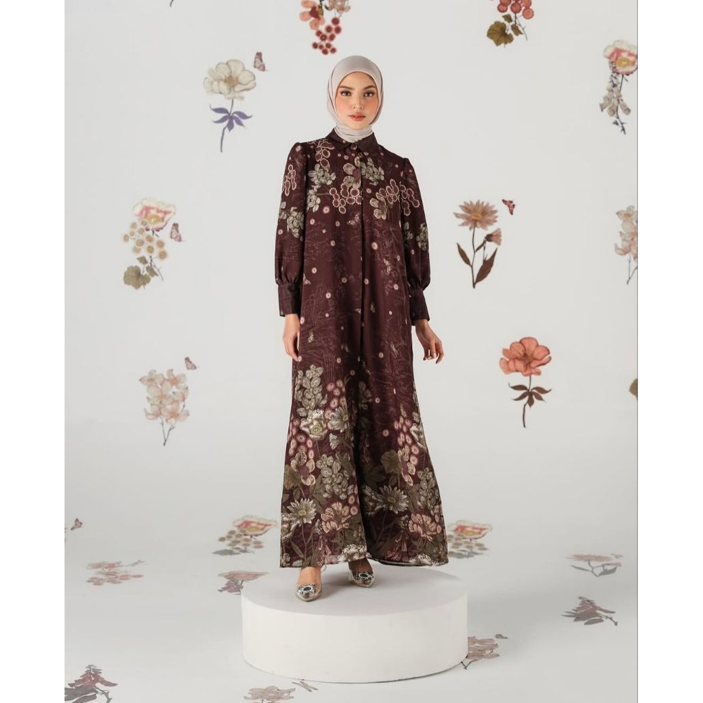Jual ADINSYA DRESS WANITA PREMIUM KOLEKSI RAYA BY GEULIS | Shopee Indonesia