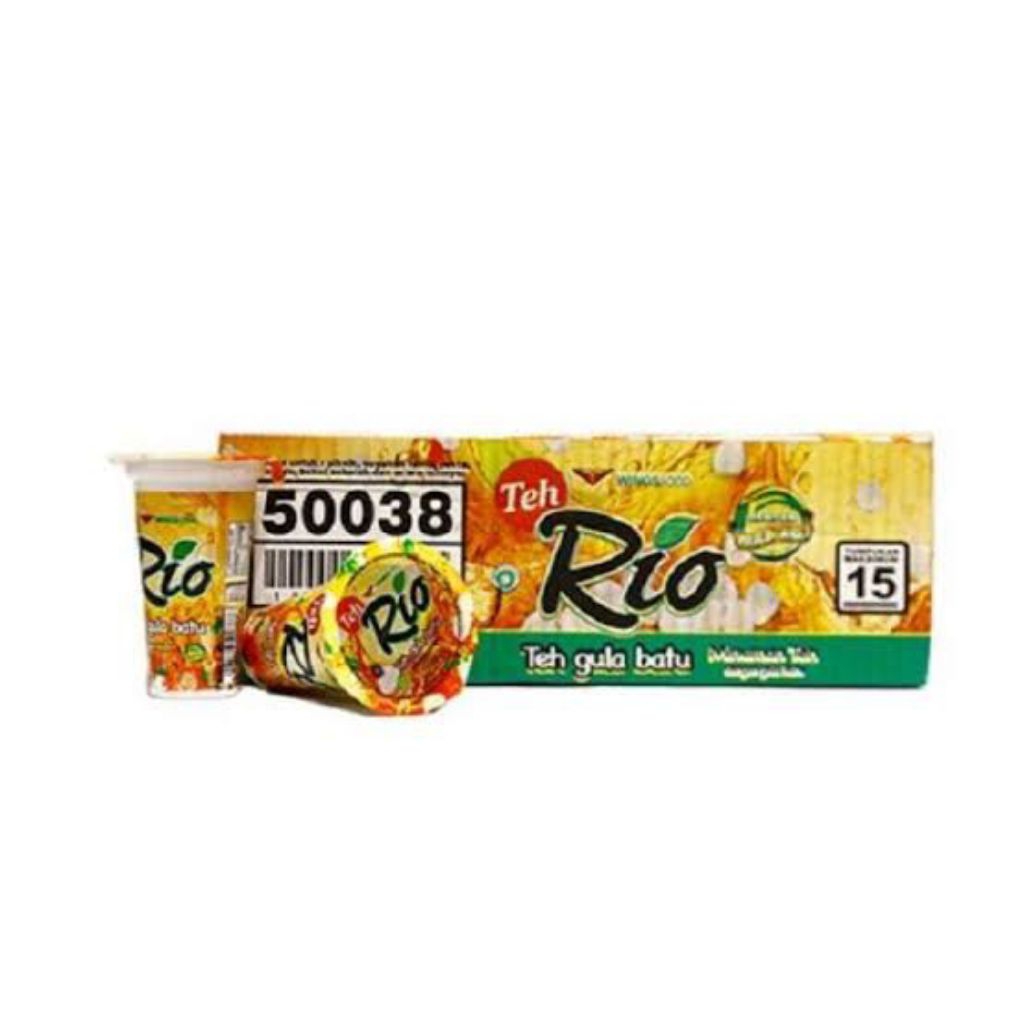 Jual TEH RIO GULA BATU 180ML, 1 DUS isi 24 pcs | Shopee Indonesia