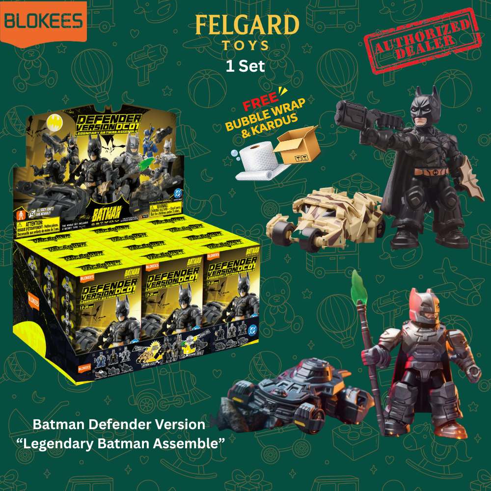 Jual (READY STOCK) BLOKEES DC BATMAN Legendary Defender Version 01 ...