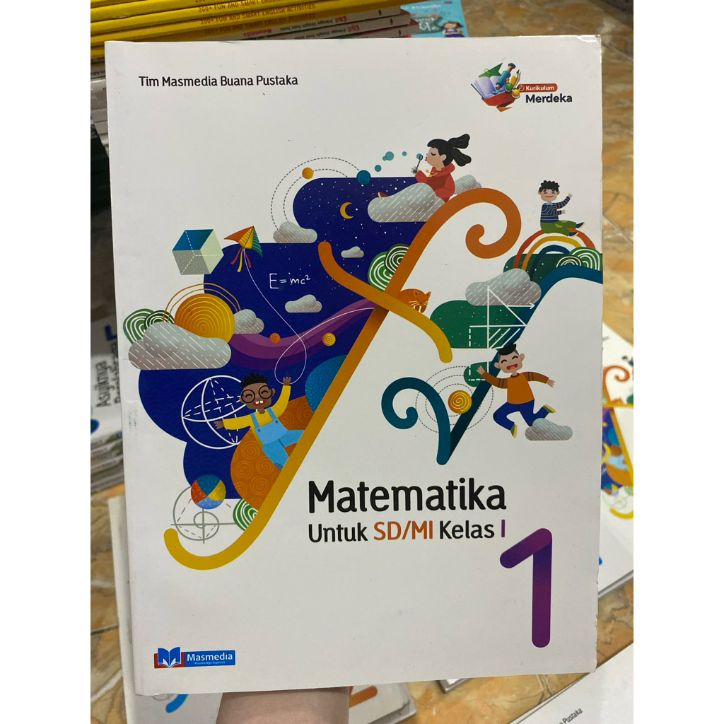 Jual BUKU MATEMATIKA KELAS 1 2 3 4 5 6 KURIKULUM MERDEKA MASMEDIA ...