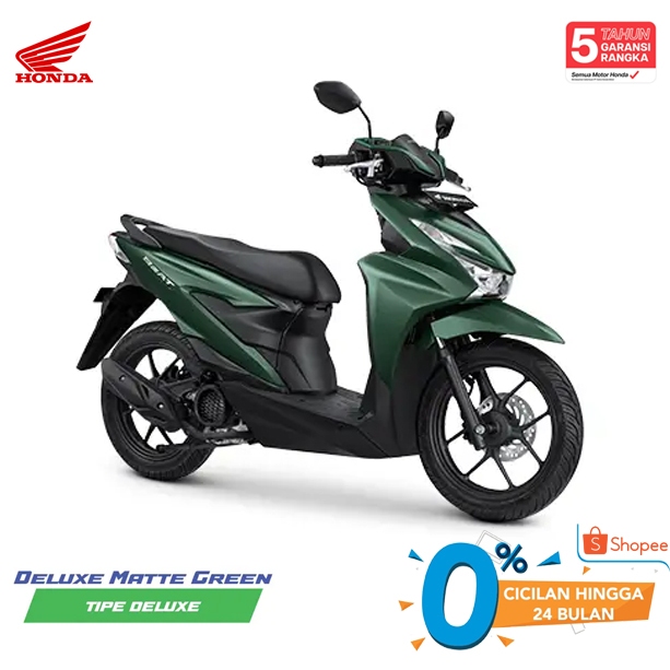 New Honda BEAT DELUXE CBS ISS Sepeda Motor