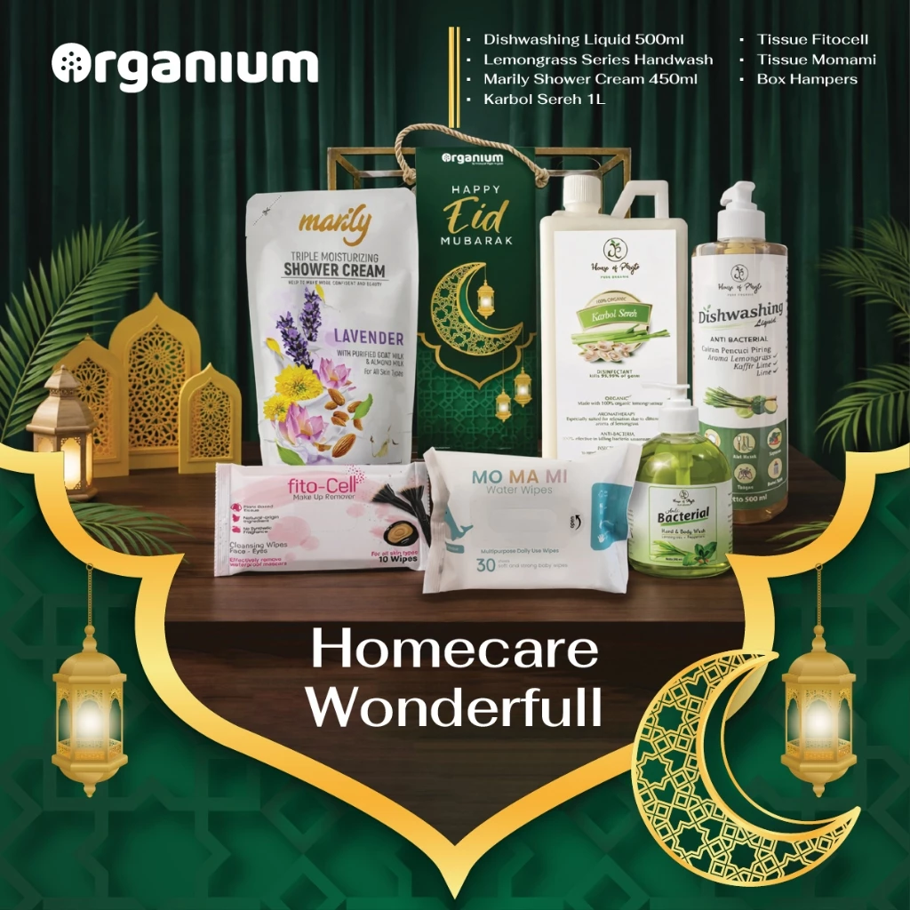 Rekomendasi Hampers Ramadan Organium & Eid Wonderland Clean Rumah