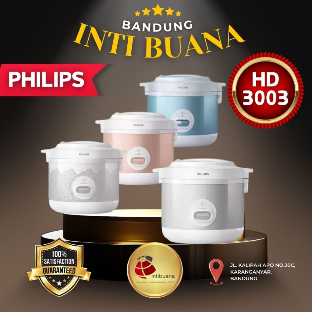 Jual Magic Com Philips HD-3003 1000 Series Penanak Nasi Philips Tipe ...