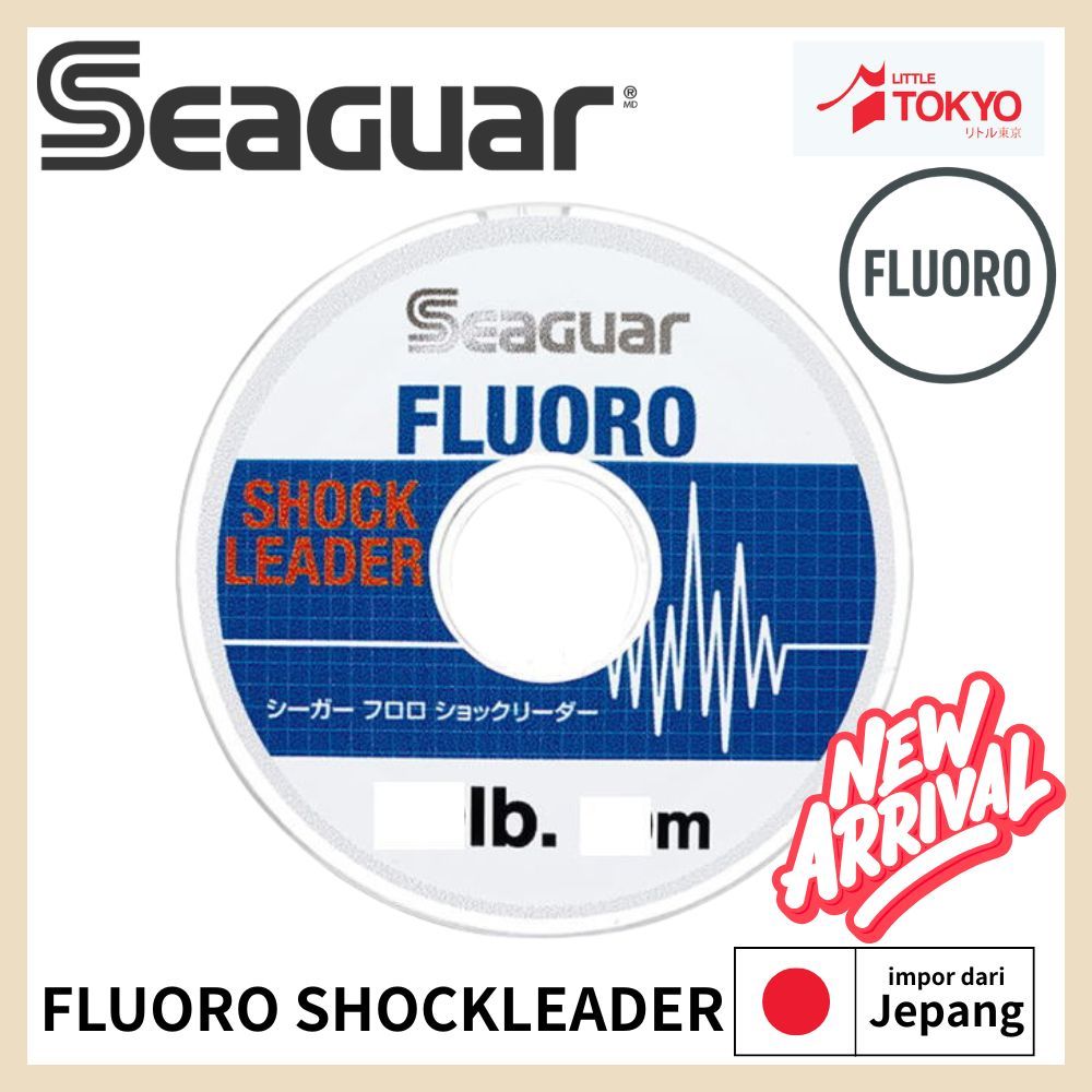 Senar Pancing Seaguar Fluoro Shock Leader Premium 30m Original Made in Japan
