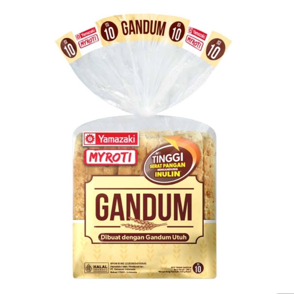 Jual MyRoti Roti Tawar Gandum Isi 10 Slice | Shopee Indonesia