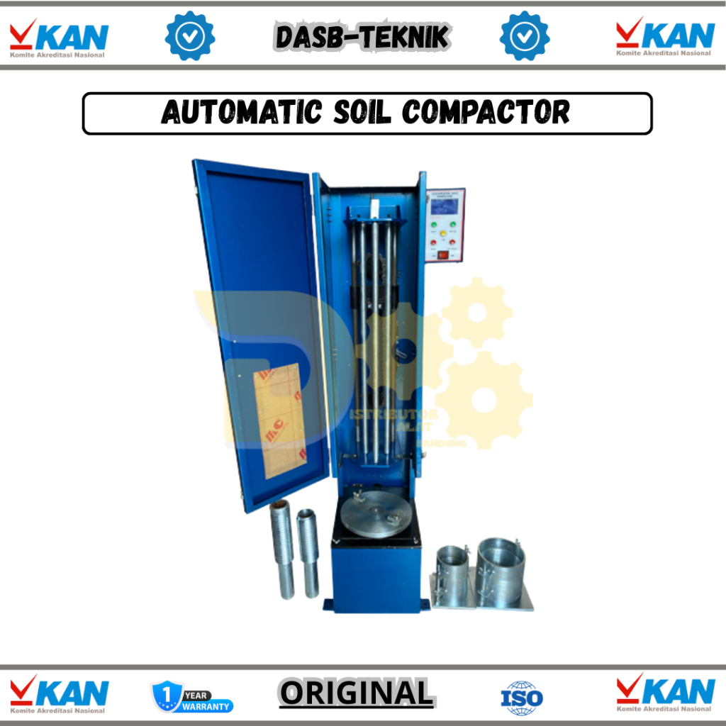 Jual Mesin Pemadat Tanah Otomatis (Automatic Proctor) – Digital Counter ...