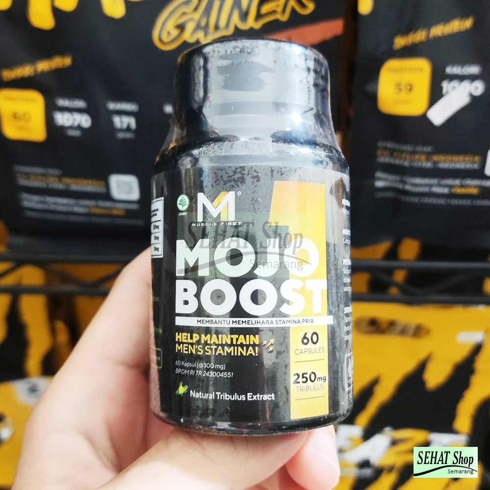 Jual M1 Musclefirst Mojoboost 60 Capsules 300 Mg Testosteron Booster ...