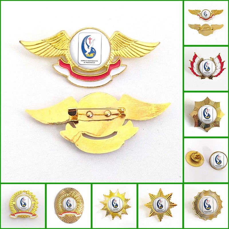 Jual Pin GPdI Pin Bros Wing Logo GPdI | Shopee Indonesia