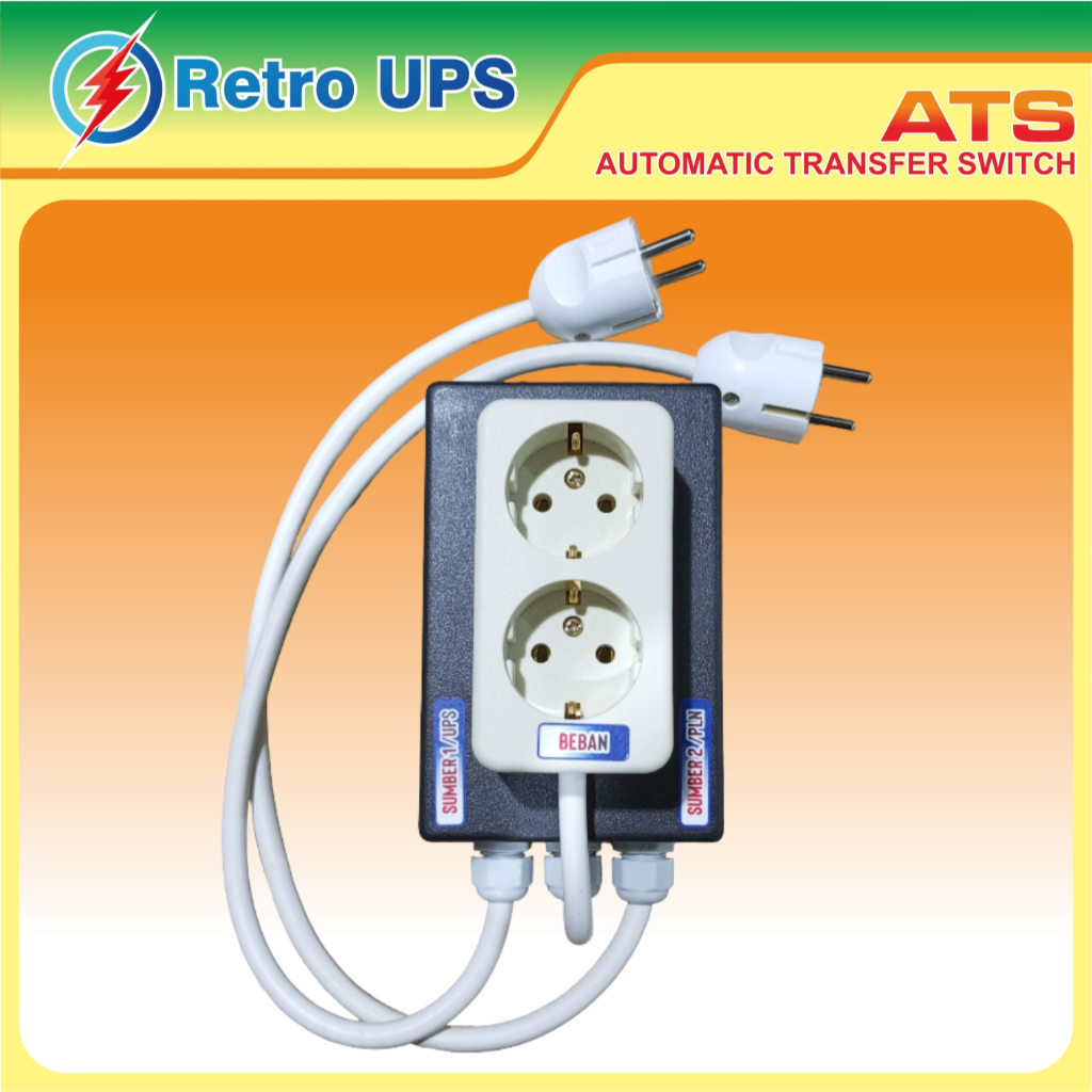 Jual ATS Automatic Transfer Switch Alat pemindah Arus Tegangan Otomatis ...