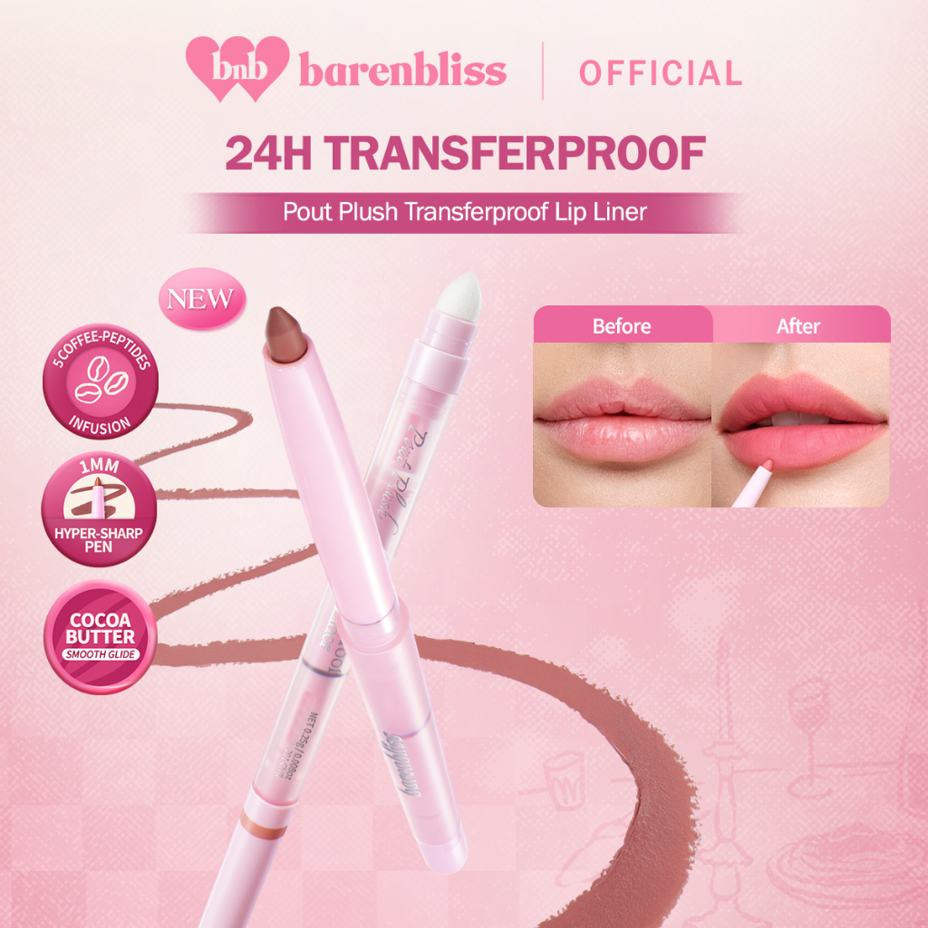 Jual [NEW LAUNCH] BNB barenbliss Pout Plush Transferproof Lip Liner 0 ...