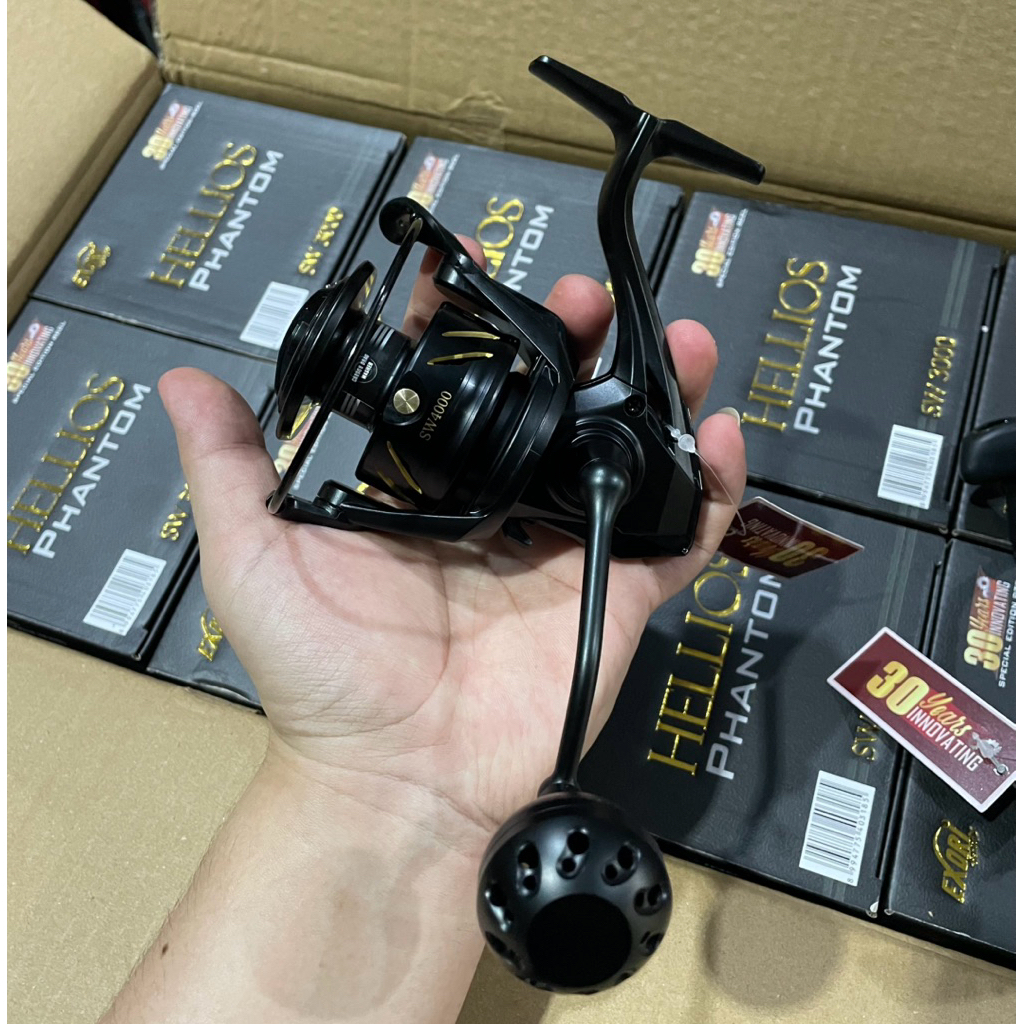 Jual REEL EXORI HELIOS PHANTOM SW POWER HANDLE | Shopee Indonesia