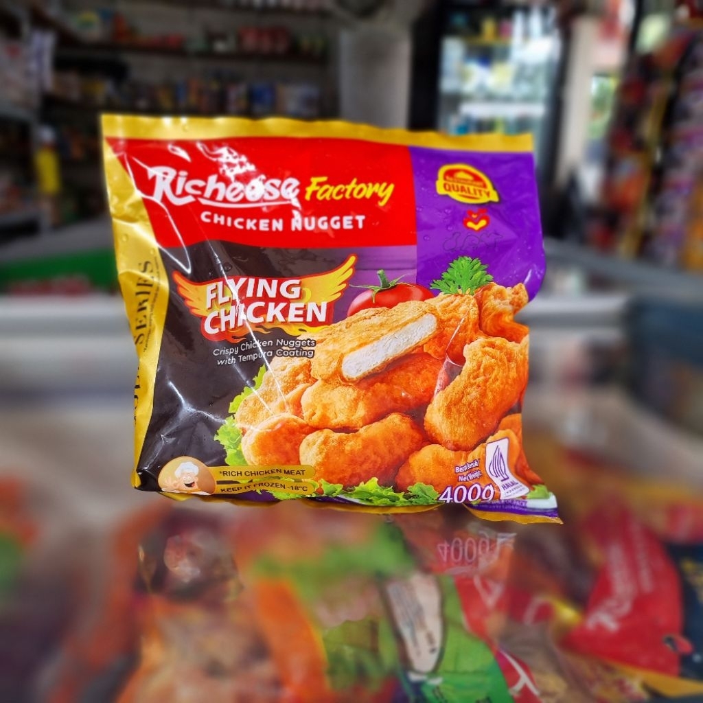 Jual Richeese Factory Chicken Nugget Crispy Bubble 450g Tempura 400g ...