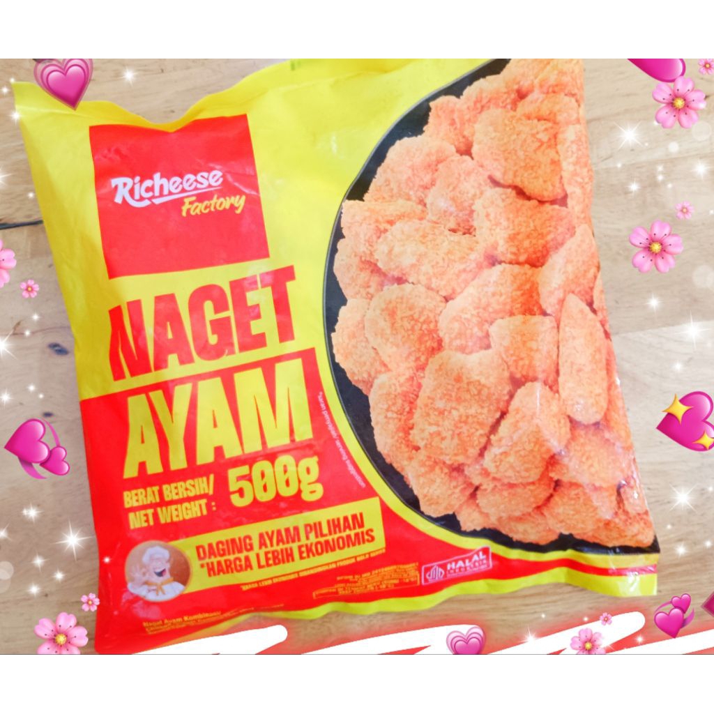 Jual RICHEESE NAGET ORIGINAL ECONOMICS 500GR | Shopee Indonesia