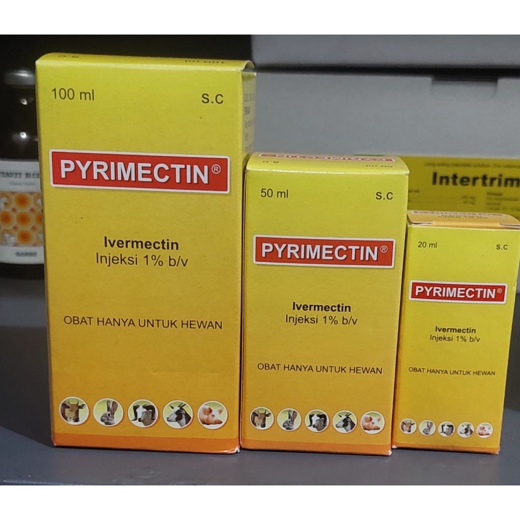 Jual PYRIMECTIN (obat kurap/anti parasit pada ternak) | Shopee Indonesia