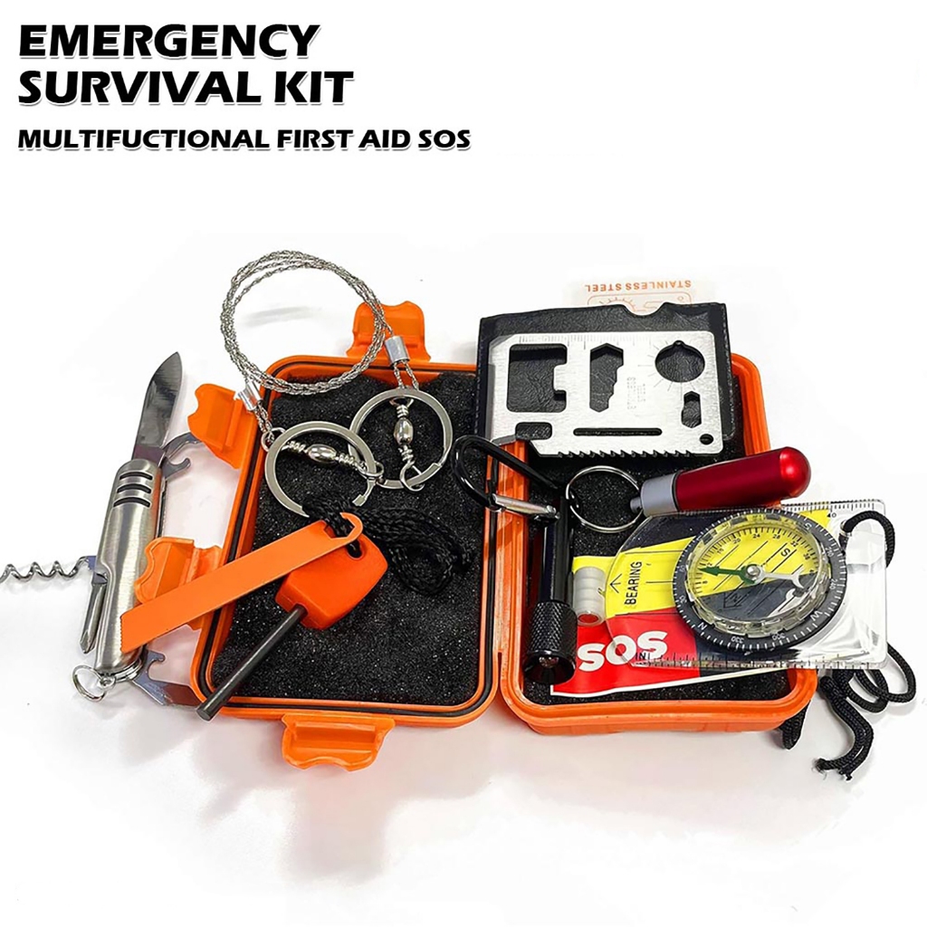 Jual Kang Gege - Emergency Survival Kit Multifunctional First Aid SOS ...