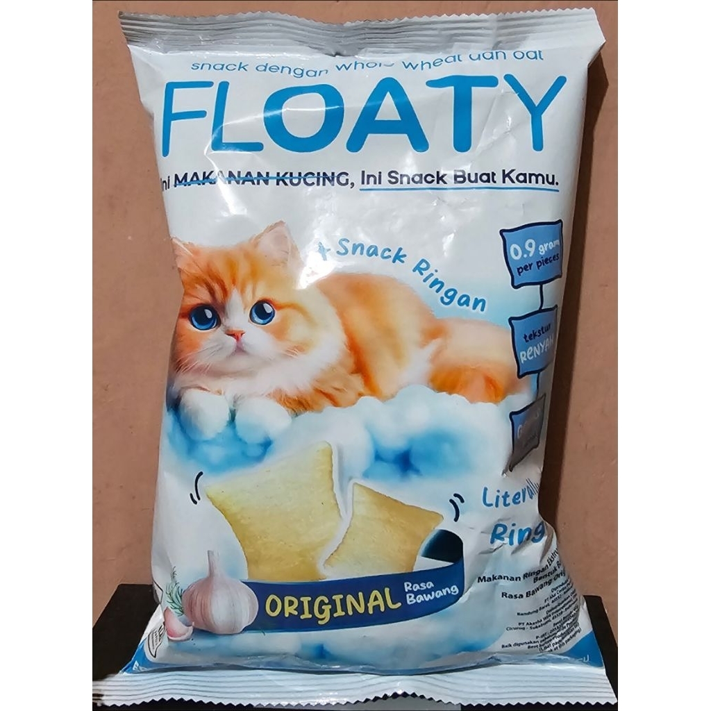 Jual Floaty Snack Makanan Ekstrudat Rasa Bawang Original 60g | Shopee ...