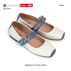Sara Clara Flatshoes Wanita Casual Sepatu Slip On
