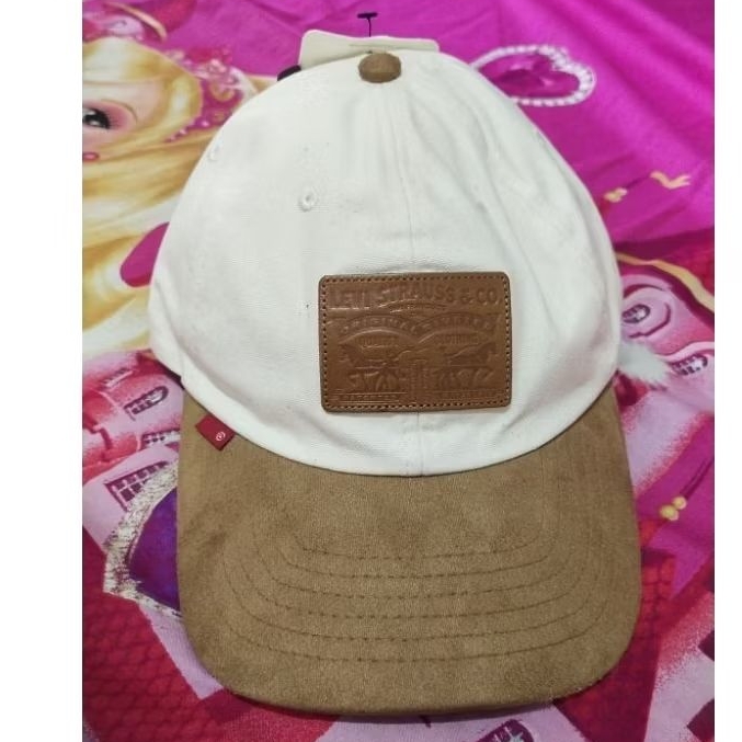 Jual LVS Topi Dad Cream Cap | Shopee Indonesia
