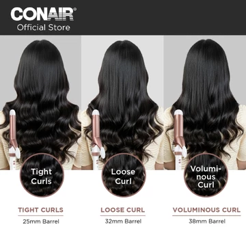 Conair Pengeriting Rambut Curling Iron Double Ceramic 32mm