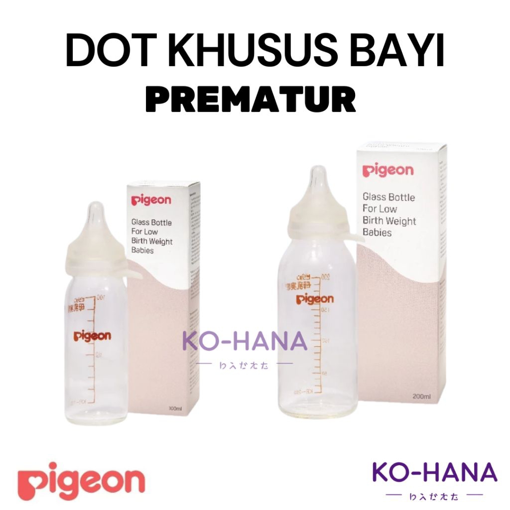 Jual DOT & BOTOL BAYI PREMATUR BBLR PIGEON PREEMIE NURSING BOTTLE ...
