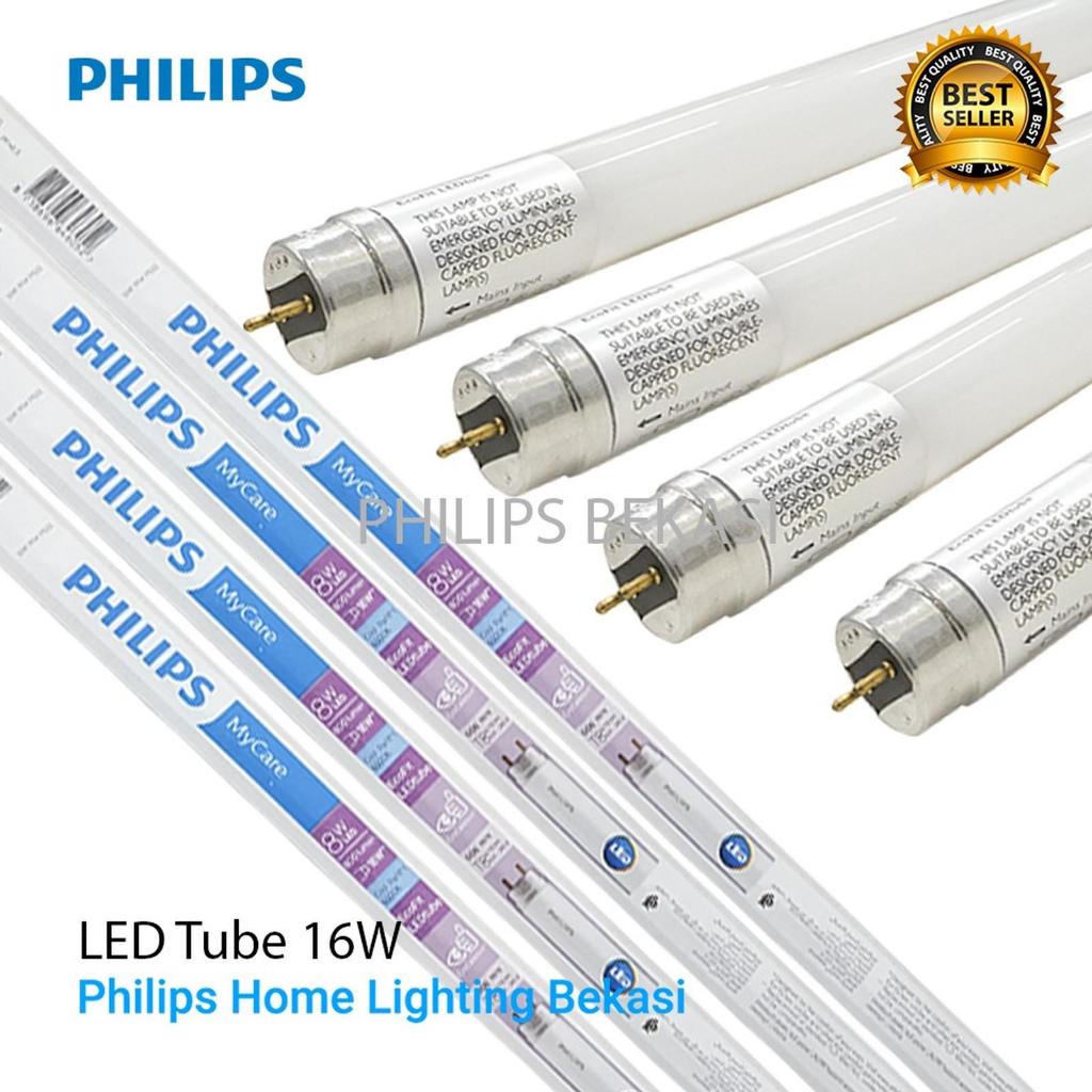 Jual PHILIPS Lampu TL LED Tube T8 Ecofit Philips 8W 8Watt 60cm 16W ...