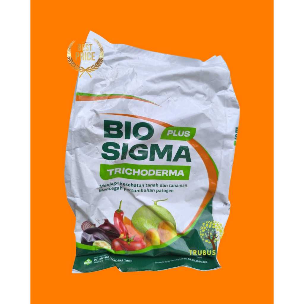 Jual BIO SIGMA TRICHODERMA BIO SIGMA PLUS - FUNGISIDA HAYATI - 500GR ...