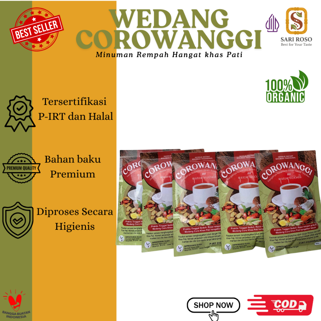 Jual Sari Roso || Corowanggi || Minuman Herbal Tradisional Khas Pati ...