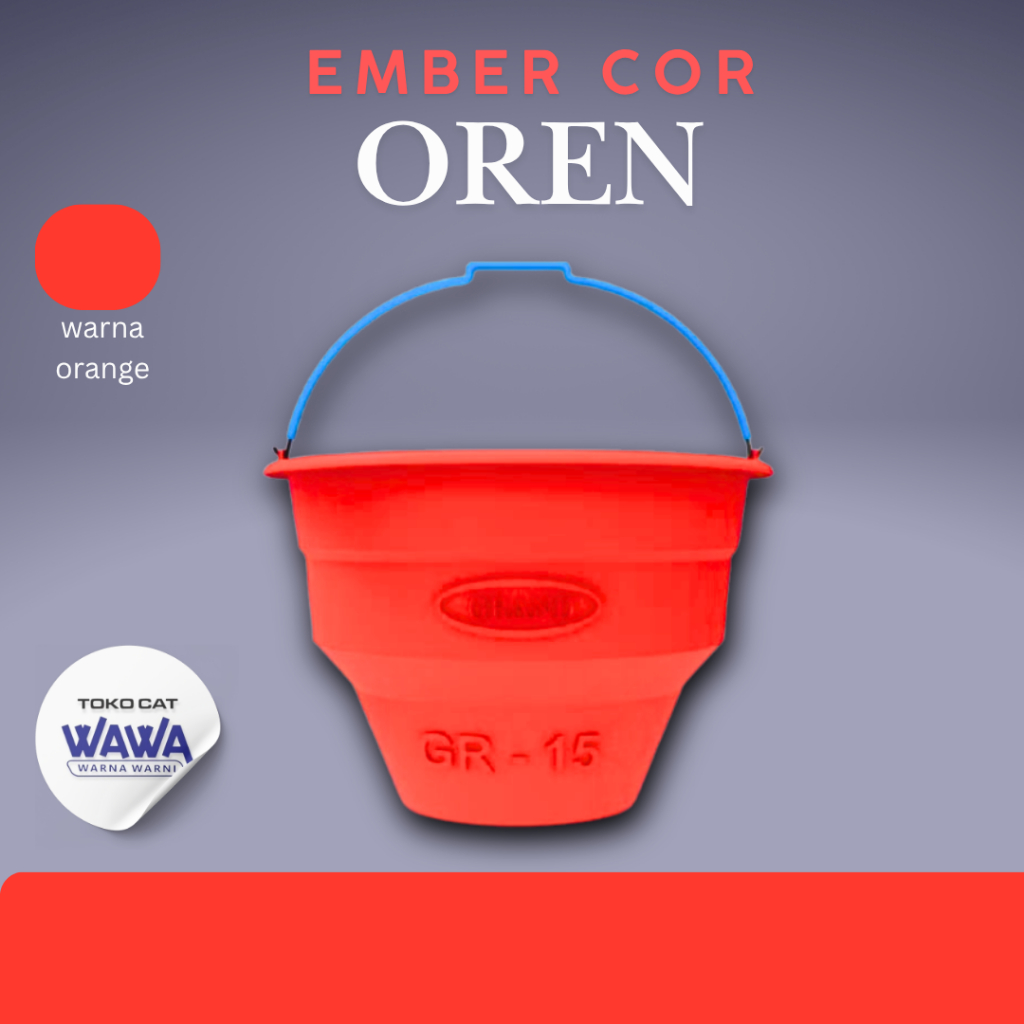 Jual Ember Cor Grand HDPE Kuat Dan Lentur || Ember Cor Grand HDPE ...