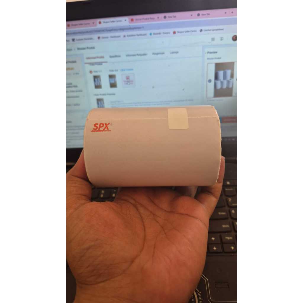 Jual Thermal Label Stiker Barcode Label Pengiriman Kertas Resi Label ...