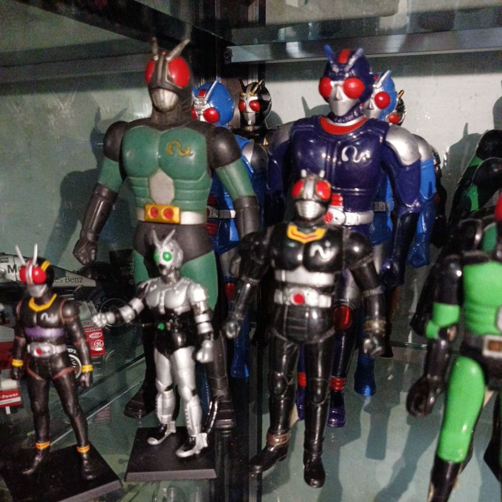 Jual Kamen rider RX,Black,Robot,Bio brand bandai jepang | Shopee Indonesia