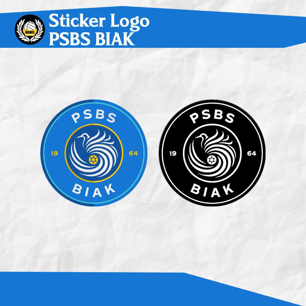 Jual Sticker Logo PSBS Biak | Shopee Indonesia