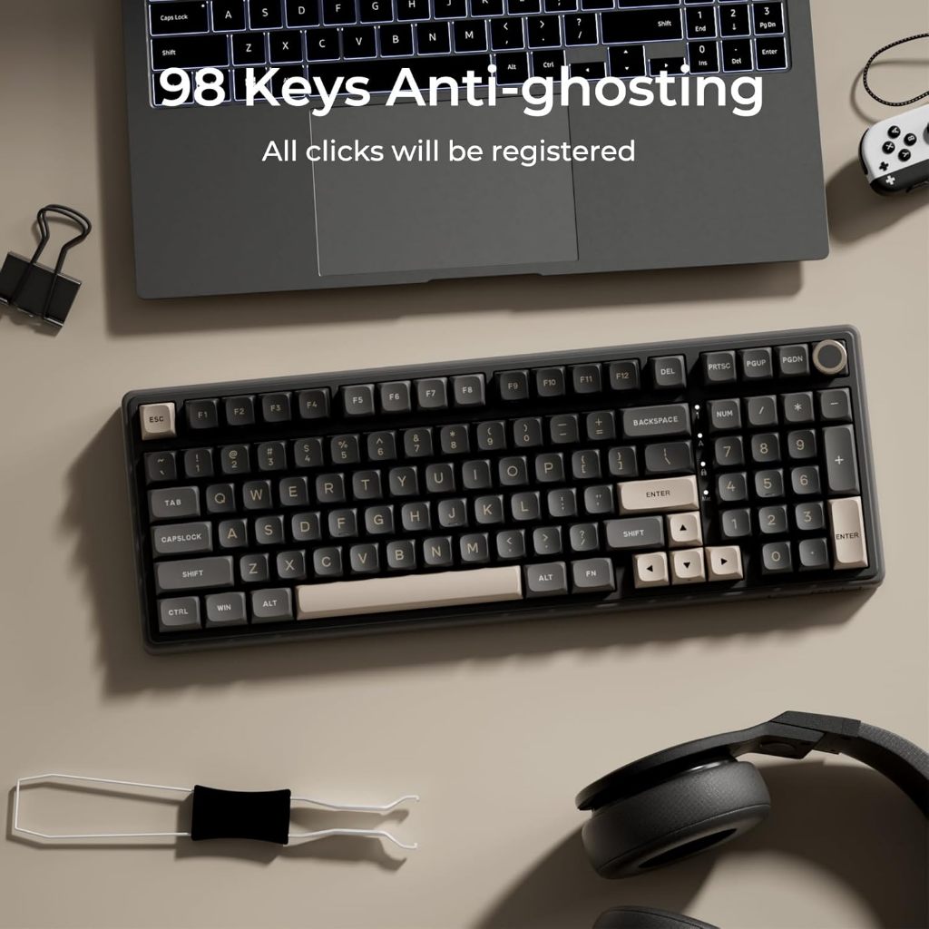 Jual Royal Kludge RK R98 Pro Full Size Web Driver Software RGB Knob 96% ...