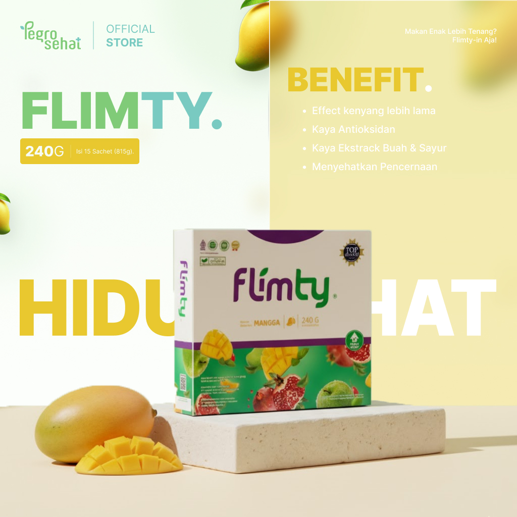 Jual Flimty Fiber Original 1 Box (16 Sachet) - flymty fiber original ...