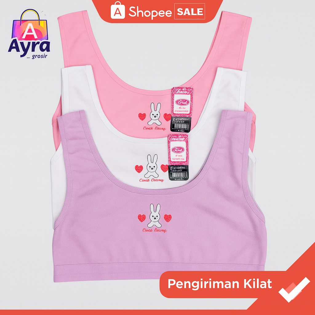 Jual Grosir ISI 12 PCS Miniset BH Anak Perempuan Remaja SD SMP Termurah ...