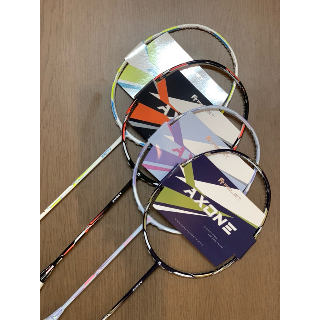 Jual Raket Badminton FELET AXONE (Free Cover+Senar+Grip) | Shopee Indonesia