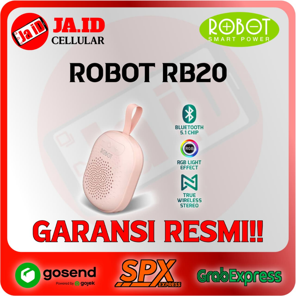 Jual SPEAKER BLUETOOTH PORTABLE ROBOT RB20 RB30 RB110 RB550 | Shopee ...